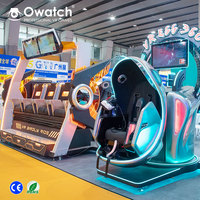 Attraction d'intérieur commerciale du terrain de jeu VR de réalité virtuelle du simulateur 9D de Hall de jeu électronique de VR