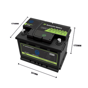 แบตเตอรี่รถยนต์ DIN54 12V 54Ah แบบไม่ต้องบำรุงรักษา แบตเตอรี่ตะกั่ว-กรด สำหรับรถยนต์ยุโรป - Product Image 2