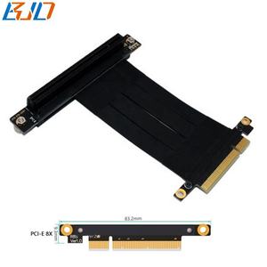 Cavo di Estensione PCI-E 3.0 16X a PCIe 8X con Angolo di 90 Gradi e Pad Magnetico, 10-100CM per Schede Video - Product Image 2