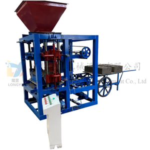 Máquina de ladrillos de cemento no quemado asequible y de calidad de primera clase Máquina formadora de bloques de hormigón semiautomática - Product Image 1