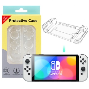 Wholesale Transparent Crystal Hard Cover Protective Clear <b>Case</b> Shell for Nintendo <b>Switch</b> OLED Accessories - Product Image 6