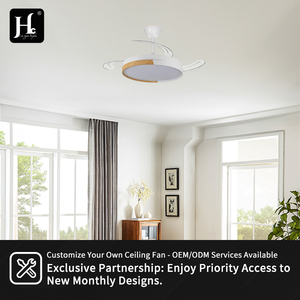 High-quality modern DC motor silent <b>remote</b> <b>control</b> 42-inch 3-leafe bedroom <b>light</b>-emitting diode with <b>light</b> invisible <b>ceiling</b> fan - Product Image 5