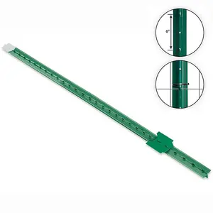 Stahl konstruktion T Post 5 ft und 6 ft W/Spade 1,25 # pro Ft