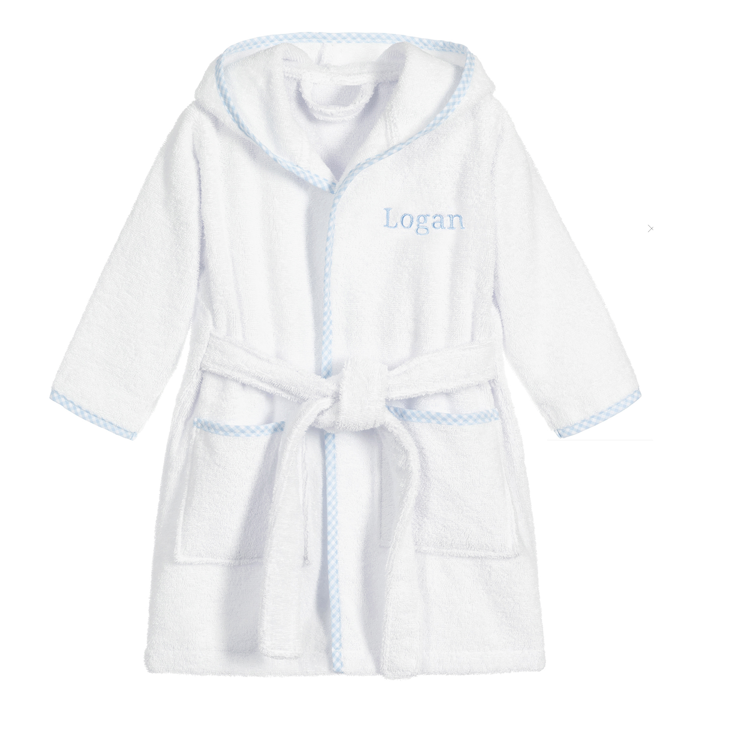 No MOQ towels bathrobes cotton 100% cotton hooded white nightgowns children girls and boys bath robes