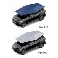 Pare-soleil de voiture entièrement automatique et étanche avec toile Oxford et cadre en fibre de verre, bras pliable, conception rétractable pour toit de voiture