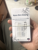 Adaptador de tarjeta Sim Nano 3 en 1, convertidor de accesorios para teléfono móvil