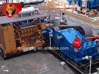 Moteur diesel Jichai G12V190PZL-1/3 et boîte de vitesses à accouplement fluide YOTFJ650/750/850 pour la pompe à boue de forage