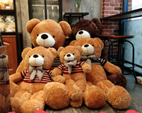 Ours en peluche géant personnalisé OEM ODM 80cm 100cm 150cm 200cm, cadeau personnalisé