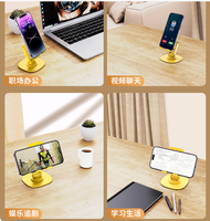 Support de bureau flexible rotatif à 360 degrés pour iPhone pour Samsung IPad-Support de tablette multi-angle