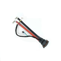 Konektor Pengisian Baterai Kendaraan Listrik Arus Tinggi 100A 120A 600V 2+7Pin Kit Perakitan Kabel Kustom
