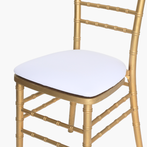 Cuscino per sedia da evento ZDT-020 moderno e morbido in 100% cotone, cuscino per seduta rimovibile di alta qualità per <span class=keywords><strong>sedie</strong></span> Chiavari da matrimonio - Product Image 1