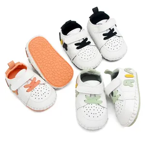 Baby Baby Jongens Meisjes Pu Lederen Sneakers Zachte Anti-Slip Soft Sole Pasgeboren Peuter Baby Eerst Wandelaar Outdoor Schoenen wieg Schoenen