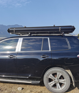 Nouvelle tente de toit pour voiture SUV, <span class=keywords><strong>camping</strong></span> en plein air, quatre saisons, double couche, type à armature droite, 4 personnes, tente de toit facile à installer - Product Image 6