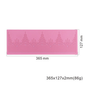 Estera <span class=keywords><strong>de</strong></span> impresión <span class=keywords><strong>de</strong></span> silicona Fondant, molde <span class=keywords><strong>de</strong></span> encaje Fondant, decoración <span class=keywords><strong>de</strong></span> tartas, accesorios para hornear, novedad - Product Image 2
