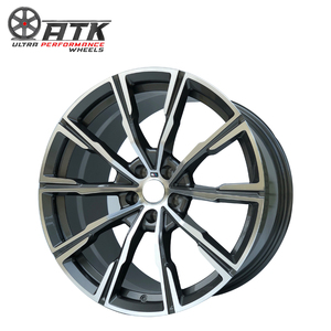 Ban Đầu Giả Mạo Bánh Xe Tùy Chỉnh 19 Inch 5X112 Gunmetal Máy Mặt Hành Khách Xe Bánh Xe Hợp Kim Bánh Xe Cho BMW X5 - Product Image 3