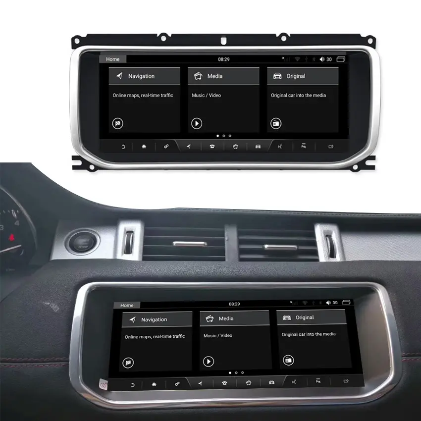 8gb RAM 64gb ROM IPS 10.25 ''Android car multimedia player autoradio stereo per Land Rover Evoque 2012-2016
