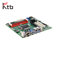 Carte mère industrielle Micro ATX KTB 584G2 Intel B85 LGA1150, prend en charge les processeurs I7 I5 I3, 2 ports LAN en option, 10 ports COM et personnalisable