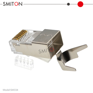 Conector Modular Cat8 <span class=keywords><strong>RJ45</strong></span> 8P8C de Alto Rendimiento, Blindado, de Cobre, STP FTP, para Cables de Red - Product Image 6