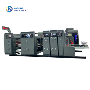 Máquina ranuradora y troqueladora de impresora de 4 colores de alimentación automática con apilador para fabricación de <span class=keywords><strong>cartón</strong></span> corrugado - Product Image 4