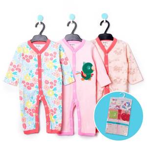 Set di <span class=keywords><strong>3</strong></span> Pezzi Tutina per Neonati, Abbigliamento da Notte, Pagliaccetti a Maniche Lunghe, Body per Bambine <span class=keywords><strong>0</strong></span>-<span class=keywords><strong>3</strong></span> <span class=keywords><strong>Mesi</strong></span> - Product Image 5