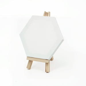 Bán buôn Nguồn cung cấp nghệ thuật a-frame Trống Gỗ easel <span class=keywords><strong>Canvas</strong></span> Set với bàn chải - Product Image 6