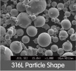 ผงโลหะ3D พิมพ์ AlSi12ผงโลหะผงสแตนเลสสำหรับชิ้นส่วนรถยนต์การพิมพ์3D - Product Image 2