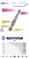 Embouts de tournevis électrique à tête cruciforme simple en acier S2 magnétique puissant de 6 mm de haute qualité avec poignée en acier OEM SGS