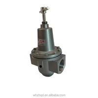 Vanne de réduction de pression d'air QTY-L40 WHZHPC gris argenté G1-1/2 pour machines pétrolières, contrôle du gaz, composants pneumatiques, Chine