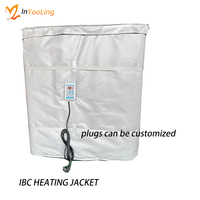 Chauffe-tambour électrique 220V 1000W-3000W pour IBC, couverture isolante chauffante pour fût, chauffe-tambour pour fût d'huile 200L
