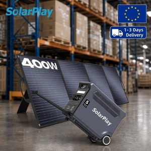 <span class=keywords><strong>Kit</strong></span> Générateur <span class=keywords><strong>Solaire</strong></span> 3600W 3840Wh avec <span class=keywords><strong>Panneau</strong></span> 400W, Station d'Énergie Portable LiFePO4 SolarPlay, Charge Rapide, UPS d'Urgence Domestique - Product Image 1