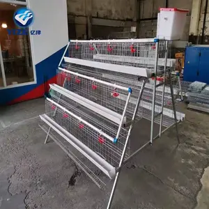 Jaula de Metal para gallinero portátil, jaula de Metal para gallinas ponedoras, grandes e industriales, venta automática, gran oferta