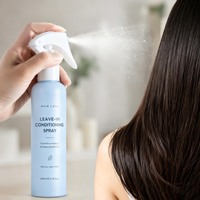 Flacon pulvérisateur cosmétique rechargeable en PET de 150 ml avec bouchon à vis, pour spray capillaire, toner et distributeur de voyage