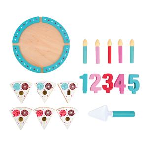 High Qualify Little Girl Educational Happy Kinder Spielzeug <strong>Wooden</strong> Toys Birthday <strong>Cake</strong> for Children - Product Image 6