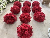 L-R474 Nouvelle Arrivée Personnalisée Boule de Fleurs Artificielles de Haute Qualité pour Centre de Table, Demande en Mariage, Événement, Décoration de Festival