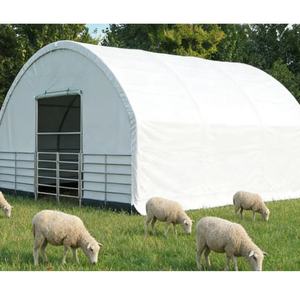 Tente pour bétail en PVC robuste, structure en acier galvanisé pour l'élevage, abri pour animaux, tente de ranch, auvent pour bétail - Product Image 5