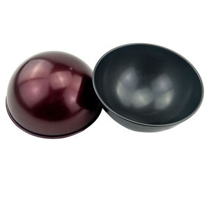 Venta al por mayor horno Diy utensilios para hornear antiadherente de acero al carbono tipo hemisférico pastel para hornear Pan 8 pulgadas pastel molde para hornear esfera pastel molde - Product Image 3