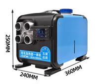 Chauffage de stationnement pour camion, chauffage d'habitacle de voiture, chauffage au diesel 12V 24V pour camping-car, fourgonnette, bateau, bus, chauffage de cabine