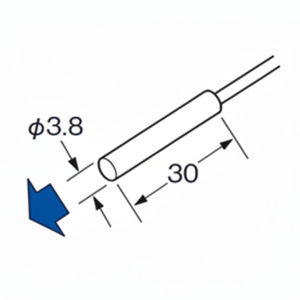Para sensor de proximidad inductivo compacto cilíndrico Panasonic - Product Image 1