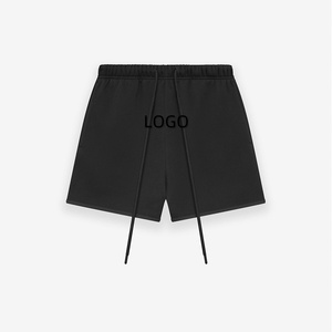 Dropshipping Designer Men's Shorts Sweat Short <b>Black</b> Logo Print Casual Wear - Product Image 3