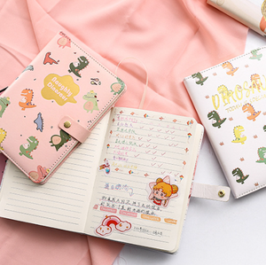 Çocuklar için kırtasiye hediye setleri gov sevimli karikatür günlüğü manyetik toka yıkama bant tükenmez kalem promosyon öğeleri not defteri hediye kutusu ile set - Product Image 3