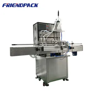 Magnetic Pump Liquid Filling Machines Olive Cheap Price 304 Stainless Steel 6 Nozzles Edible Oil Filling Machinery