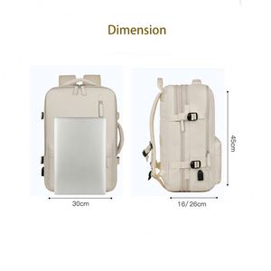 Mochila Ejecutiva para Hombre, Extensible, Gran Capacidad (35L), con Compartimento para Computadora, Ideal para Viajes - Product Image 5