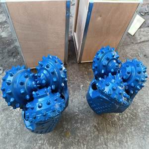 테루이페이케 블루 카바이드 트라이콘 드릴 비트 밀봉 베어링 암반 드릴링 공구 (우물 시추, 주조 가공용) 1년 보증 - Product Image 2