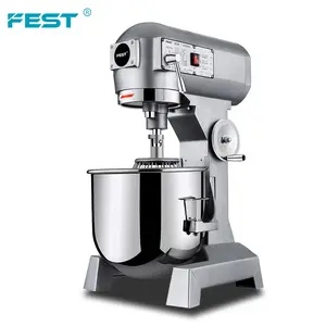 Mixer Adonan Russel 110V/220V Komersial, Pengaduk Adonan Industri Tipis Komersial 20L 30L Harga Mixer Spiral Adonan Roti Kue