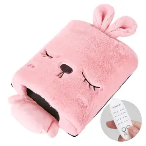 Customized Plush USB Heating Hand Warm USB Mouse Pad with Wrist Rest