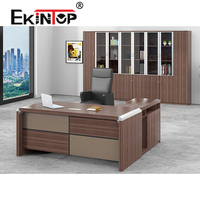 Bureau de Direction Moderne à Prix Abordable, Mobilier de Bureau pour Ordinateur, Bureau de PDG Exécutif