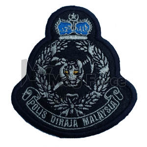 Badges brodés en fil de bullion royal islamique, prix de gros, badges pour uniformes - Product Image 2