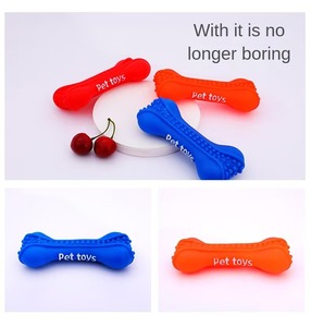 צעצוע כלבים סיטונאי חורק ועמיד מוויניל לכלבים נושכים אגרסיביים - Product Image 5