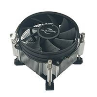 Refroidisseur d'air pour processeur avec ventilateur de 120 mm pour Intel I7 I9 Ryzen |   Refroidissement de processeur haute performance pour AM4 AM5 LGA1700