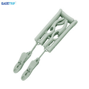 Appendiabiti pieghevole in acrilico <span class=keywords><strong>da</strong></span> <span class=keywords><strong>viaggio</strong></span> magico personalizzato con clip per armadio bagno e soggiorno appendiabiti - Product Image 5